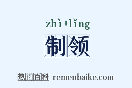制领是什么意思的图片